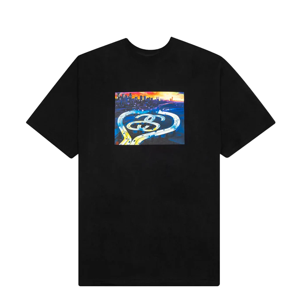 Stussy SS Highway Tee Black