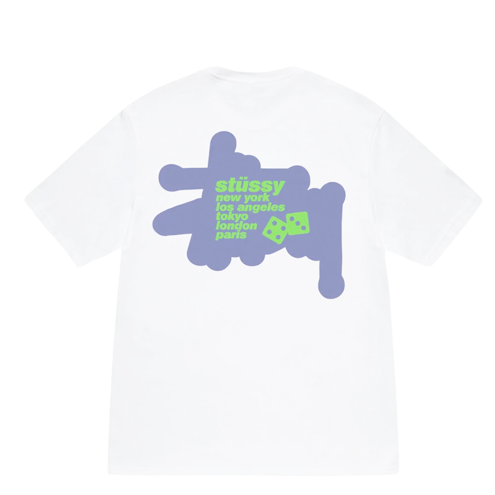 Stussy Silhouete Tee White