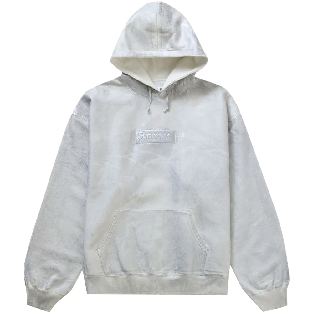 Supreme MM6 Maison Margiela Foil Box Logo Hooded Sweatshirt