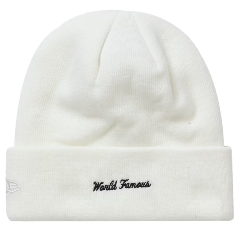 Supreme New Era Box Logo Beanie (HW21) Weiß