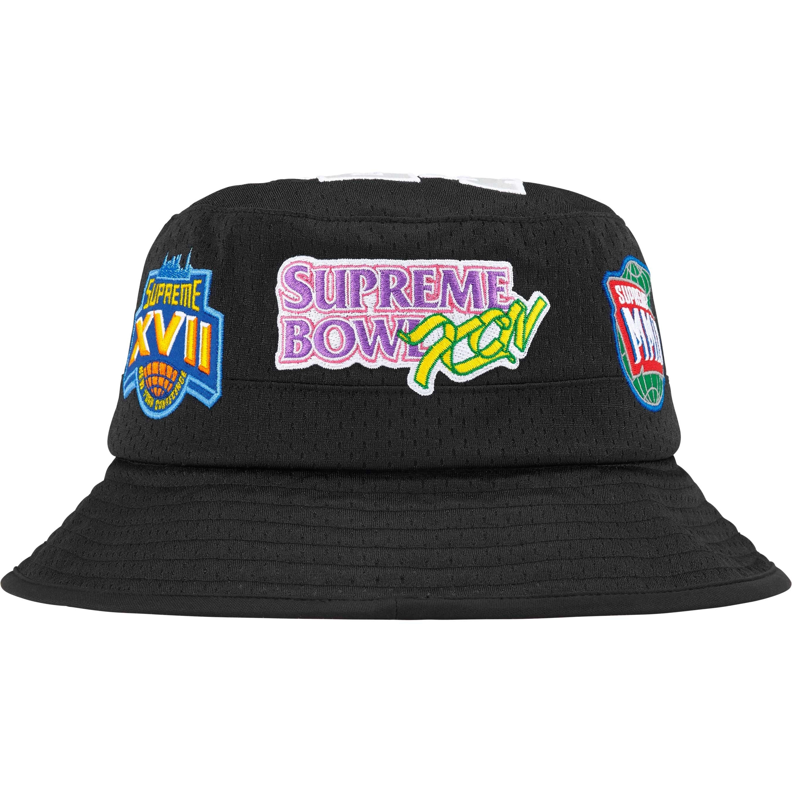 Supreme Playoffs Mesh Crusher Schwarz