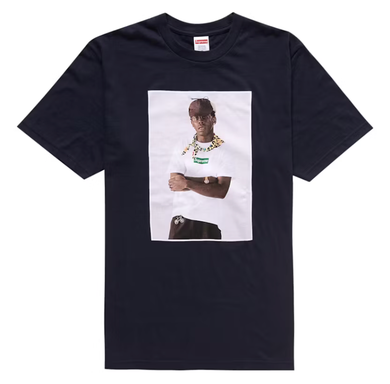 Supreme Tyler The Creator T-Shirt Marineblau
