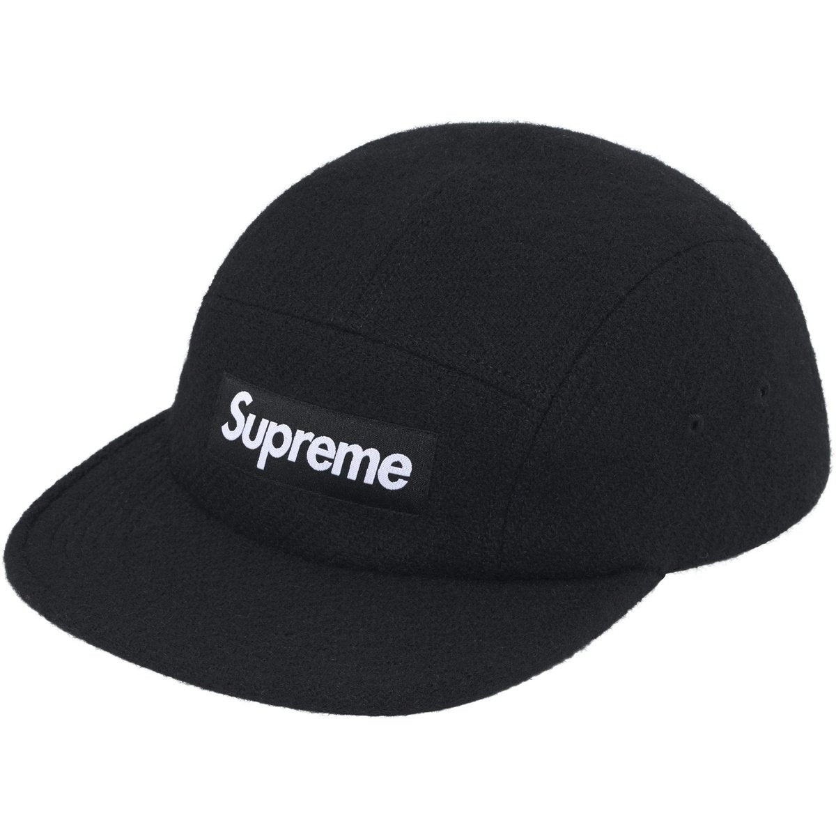 Supreme x Harris Tweed Camp Cap Black