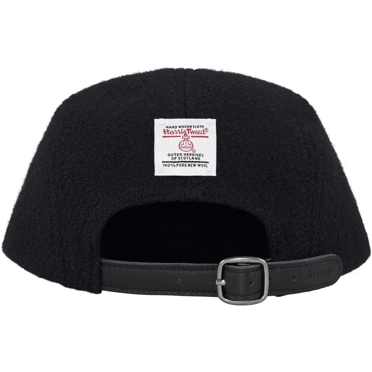 Supreme x Harris Tweed Camp Cap Black