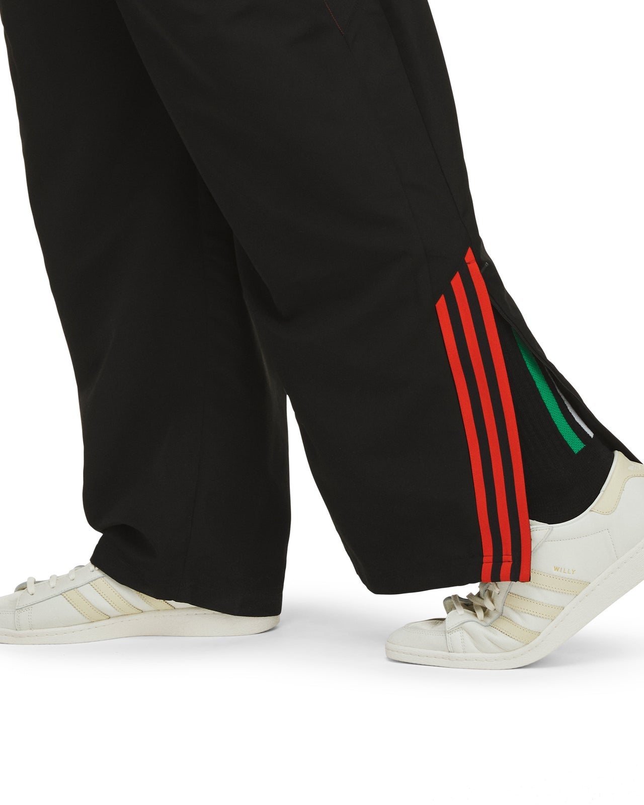 Adidas x Willy Chavarria Track Pant Black Red