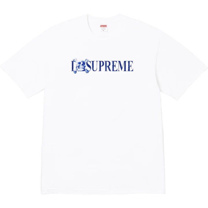 Supreme Skull Tee White