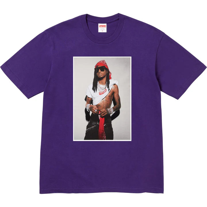 The Supreme Playboi Carti Tee Purple