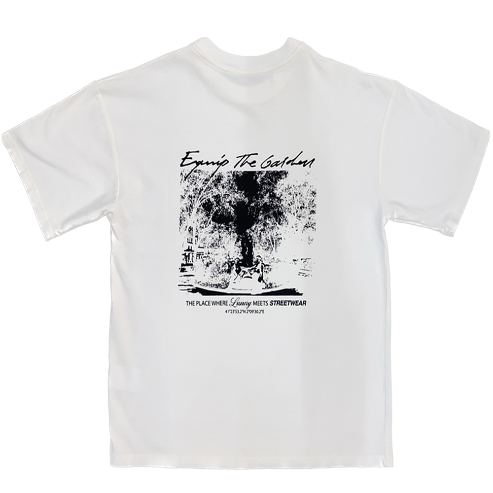 The Garden Logo Tee White