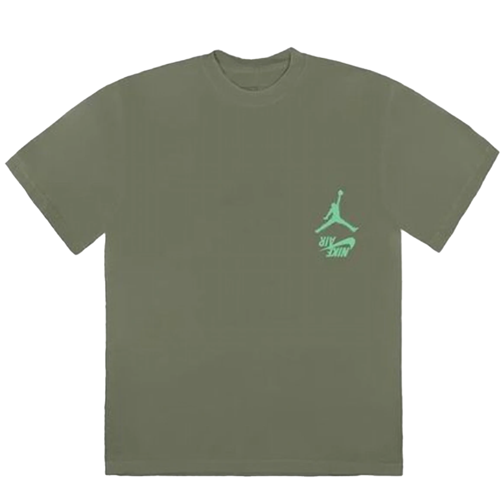 Travis Scott Jordan Cactus Jack Highest T Shirt Olive
