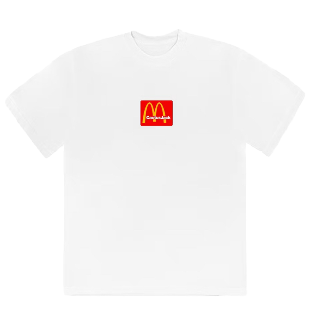 Travis Scott x McDonald's Sesame T-shirt White