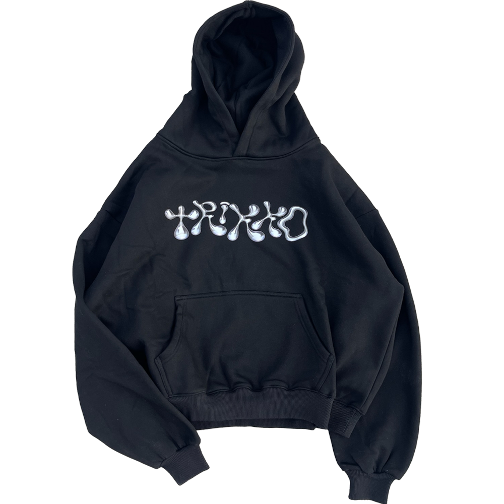 Trikko Liquid Black Hoodie