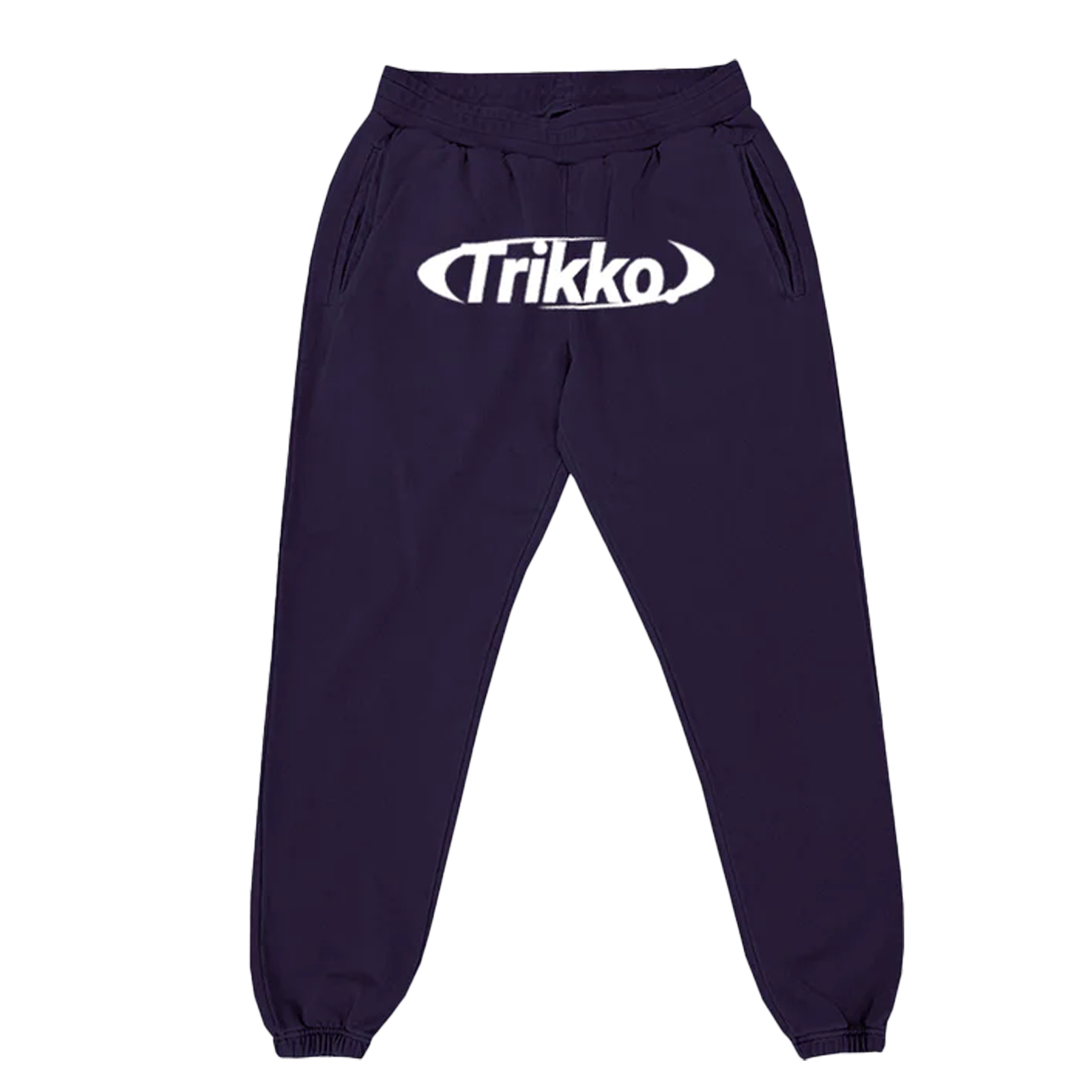TRIKKO OVAL LOGO SWEATPANTS PURPLE