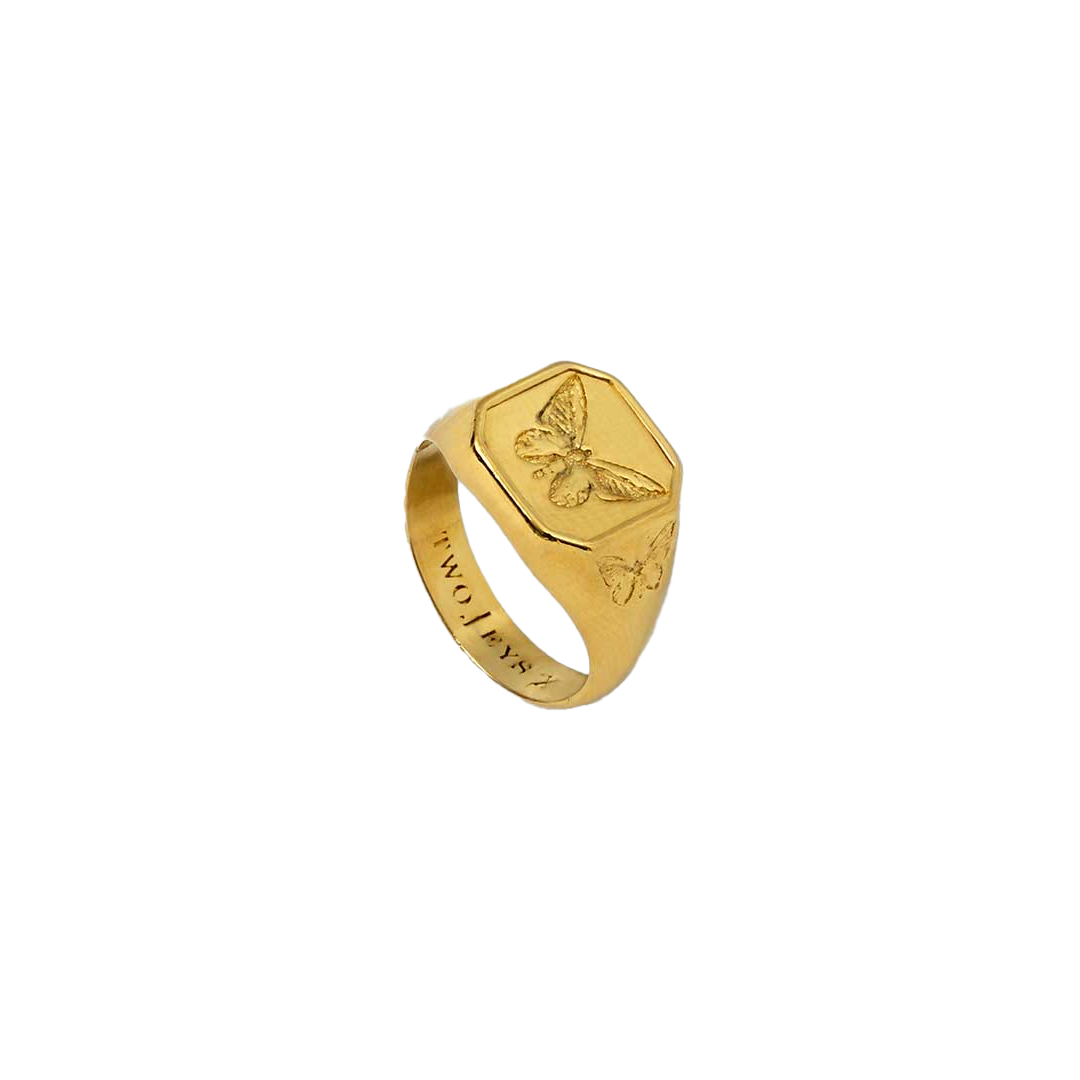 TwoJeys Butterfly Effect Ring Gold