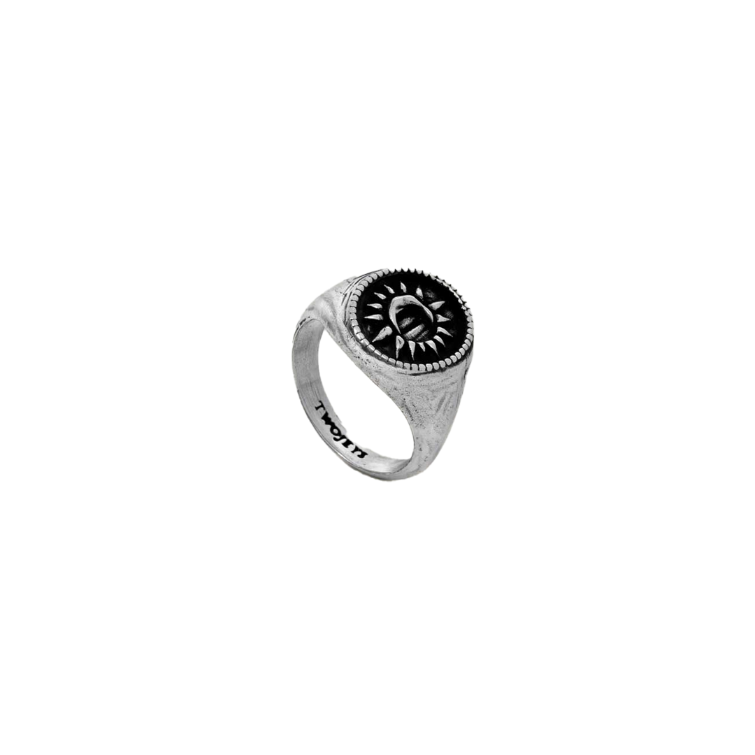 TwoJeys Midnight Ring Silver