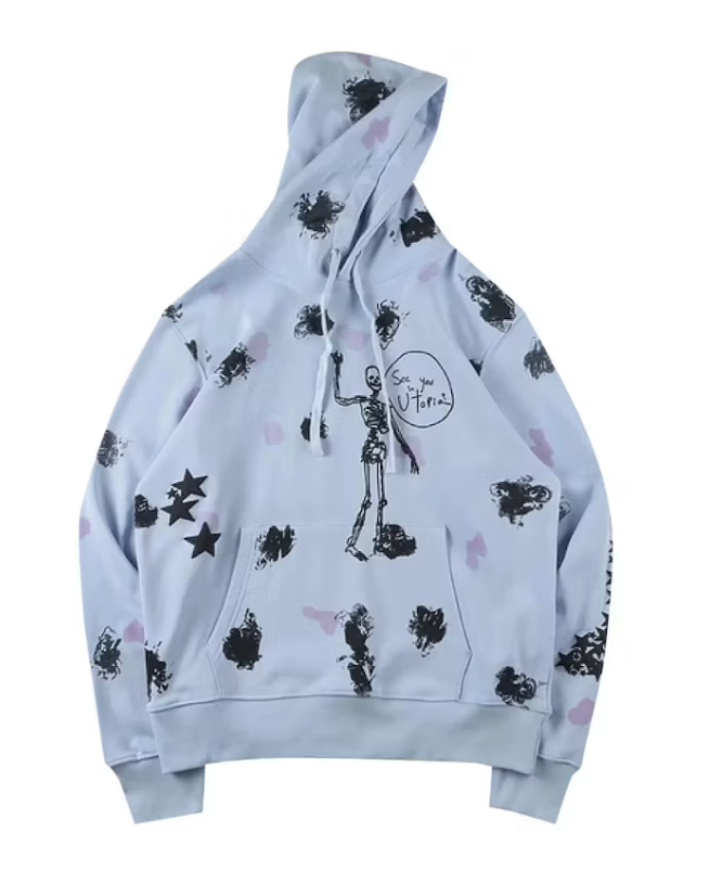 Travis Scott Astrofest See You In Utopia Hoodie Tie Dye
