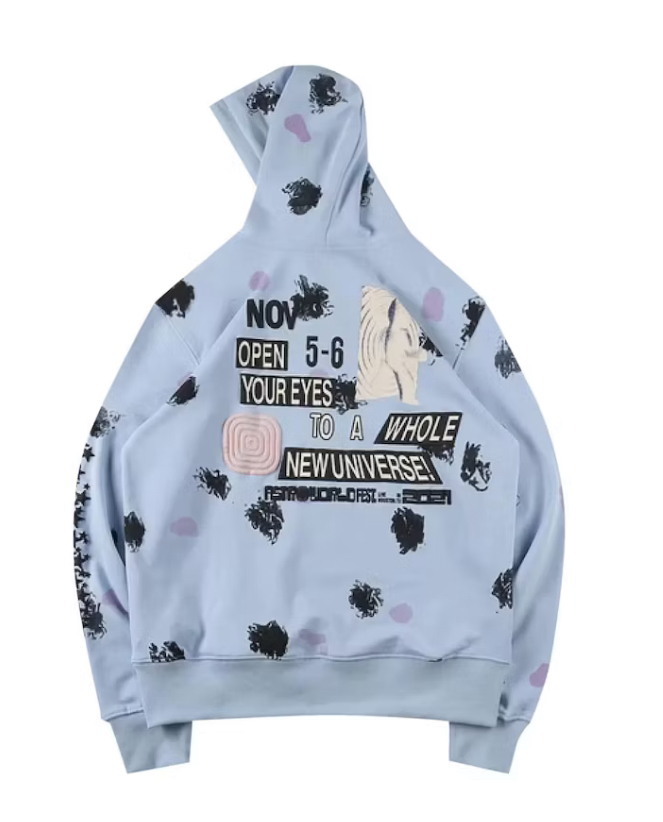 Travis Scott Astrofest See You In Utopia Hoodie Tie Dye