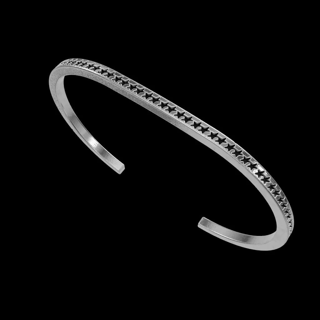 Twojeys 925 Icon Monogram Bangle S Silver