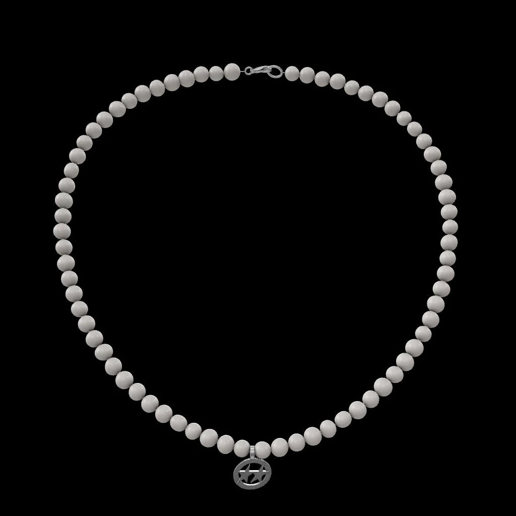 Twojeys 925 Icon Perlenkette Silber