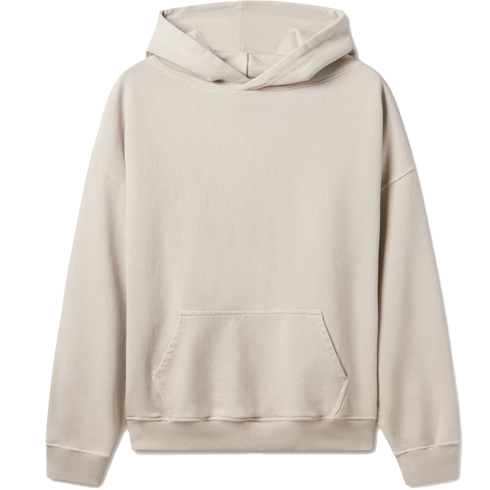 Velour Garments 600 GSM 'Ecru' Hoodie