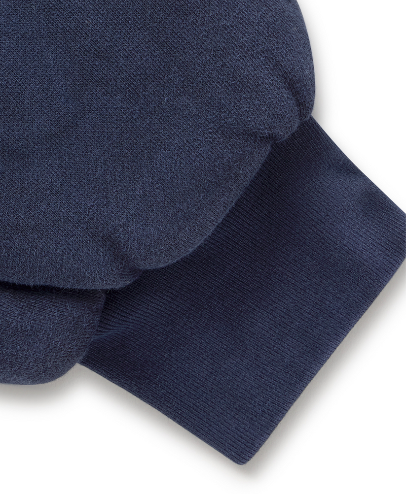 Velour Garments 1000 GSM 'Vintage Navy Blue' Double Hoodie The Garden Exclusive