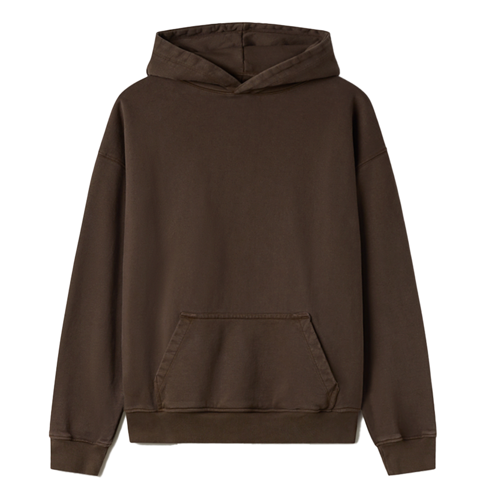 Velour Garments 600 GSM 'Dark Chocolate' Hoodie