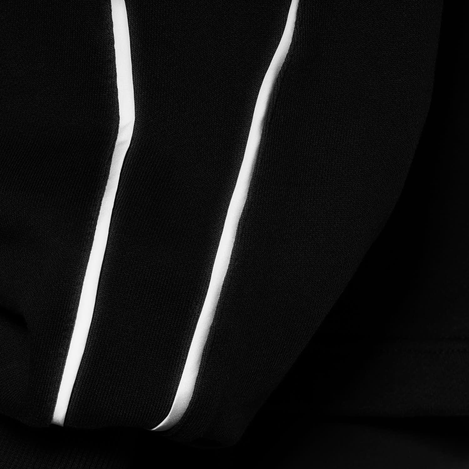 Warburton Reflective Black Rugby Polo