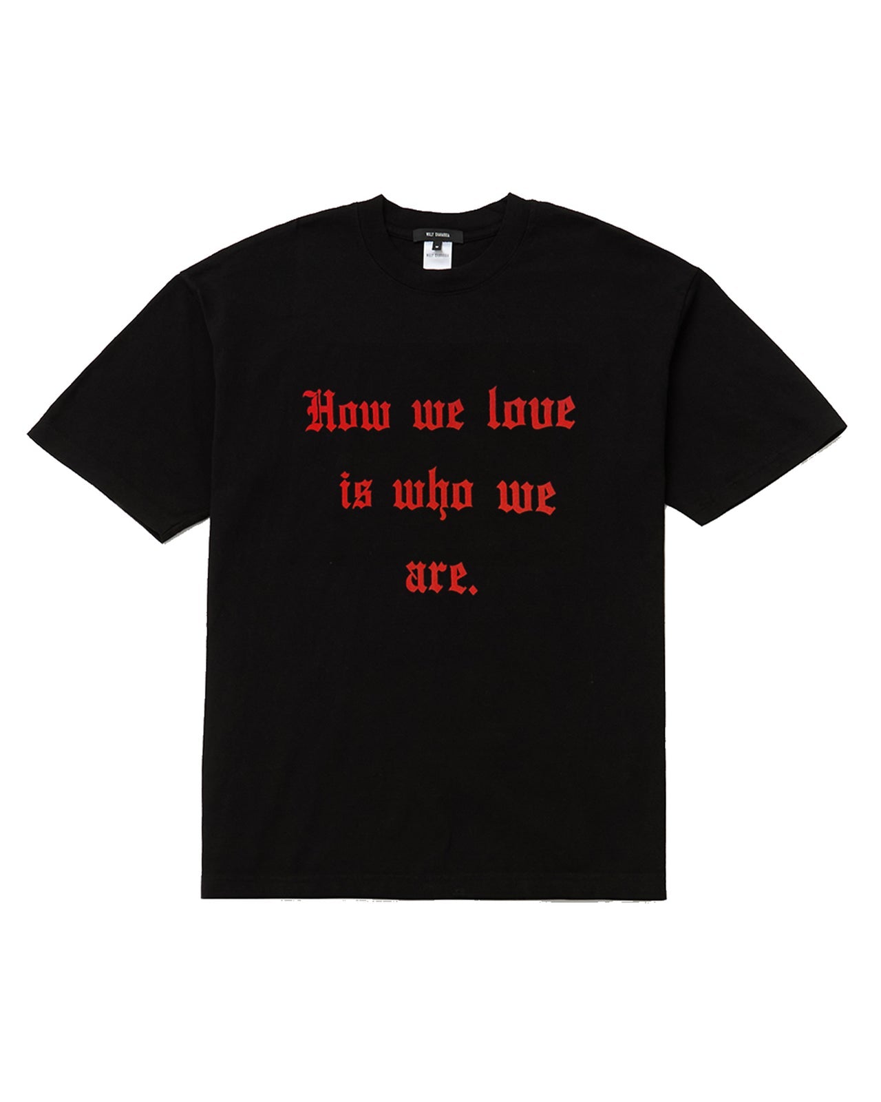 WILLY CHAVARRIA X TINDER T-SHIRT SCHWARZ