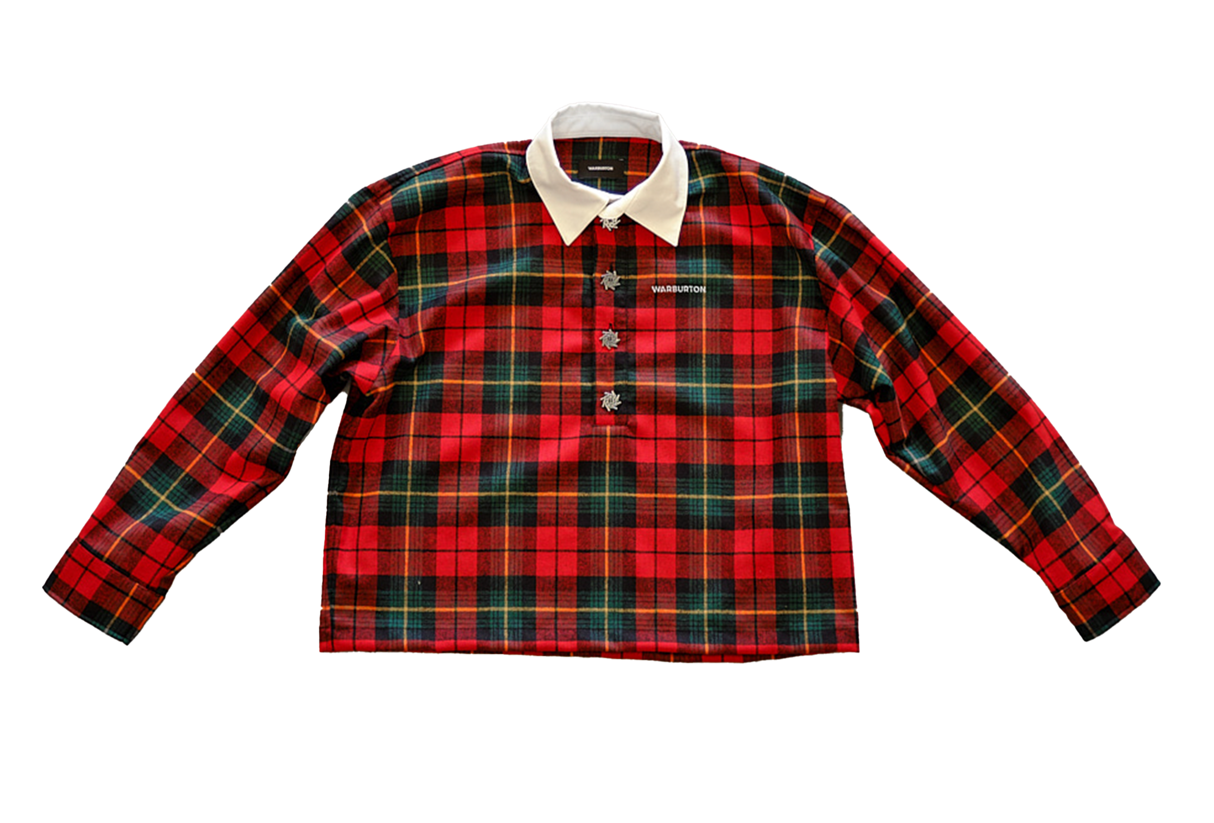 WARBURTON Red Rugby Polo