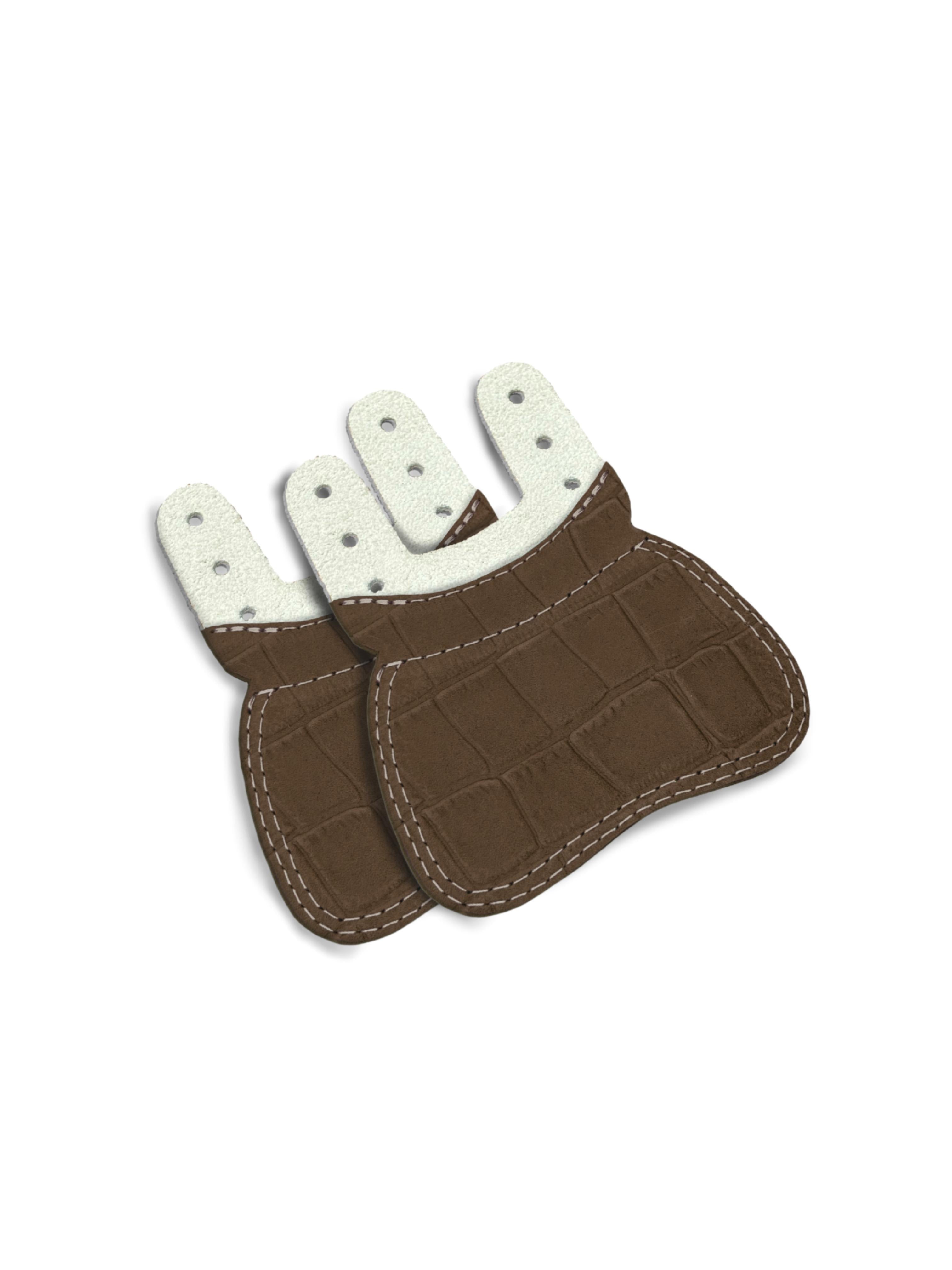 Custom Removable Tongues by MBS Studio Brown Crocodile