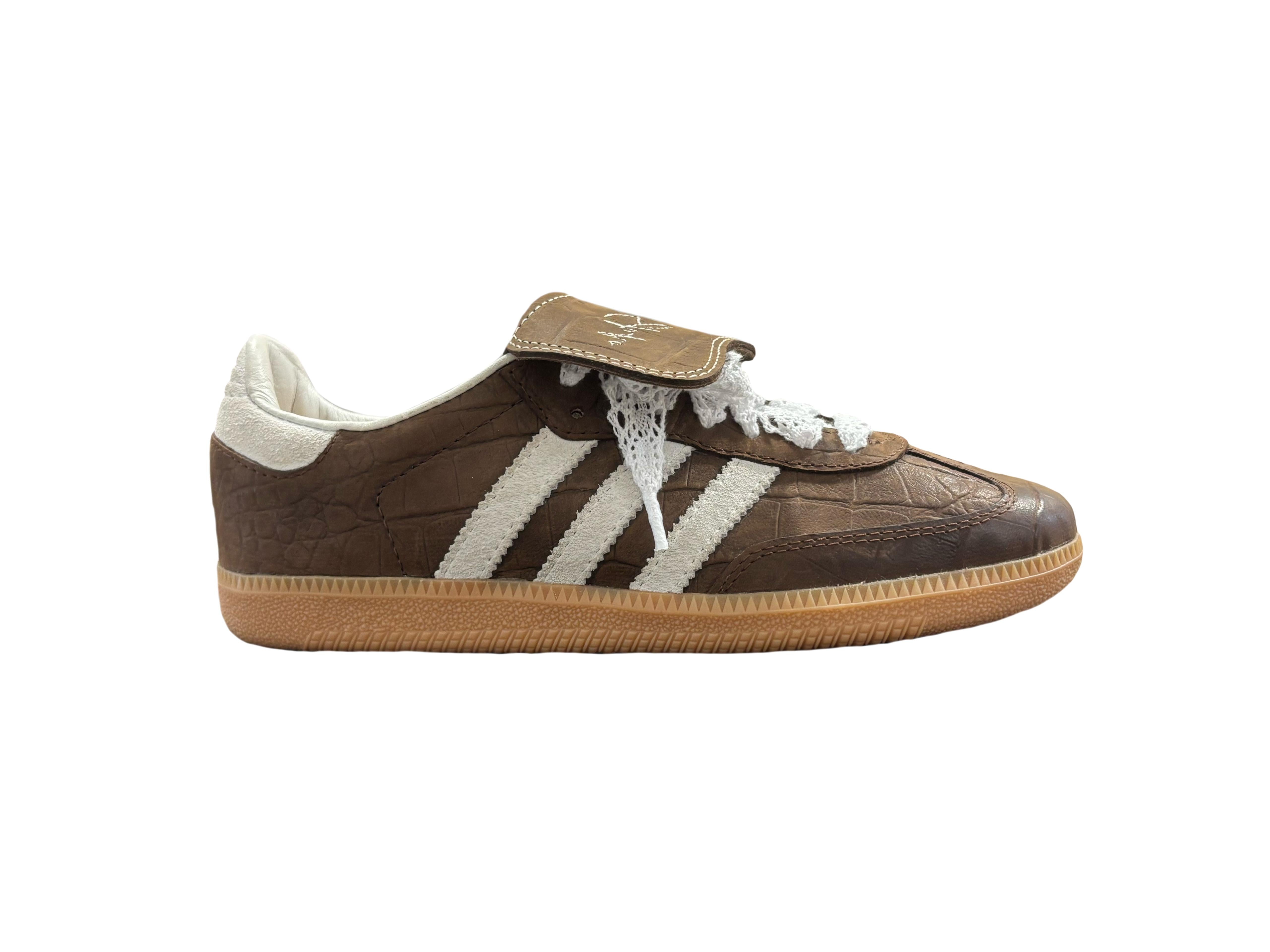 Adidas Samba 'Crocodile Brown Leather' Bespoke by MBS
