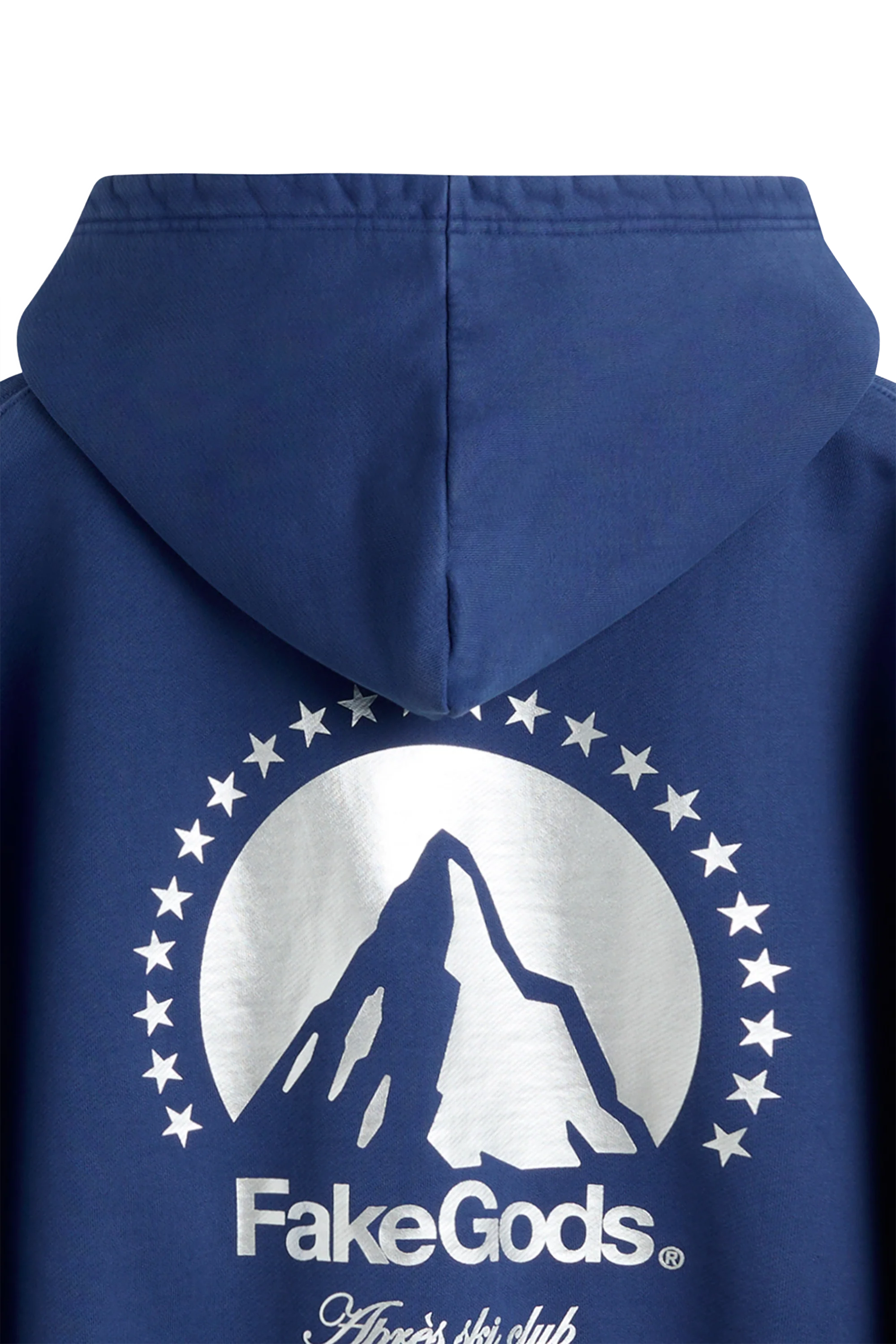 Fake Gods Mount Zipper Hoodie Blue - Après Ski Club
