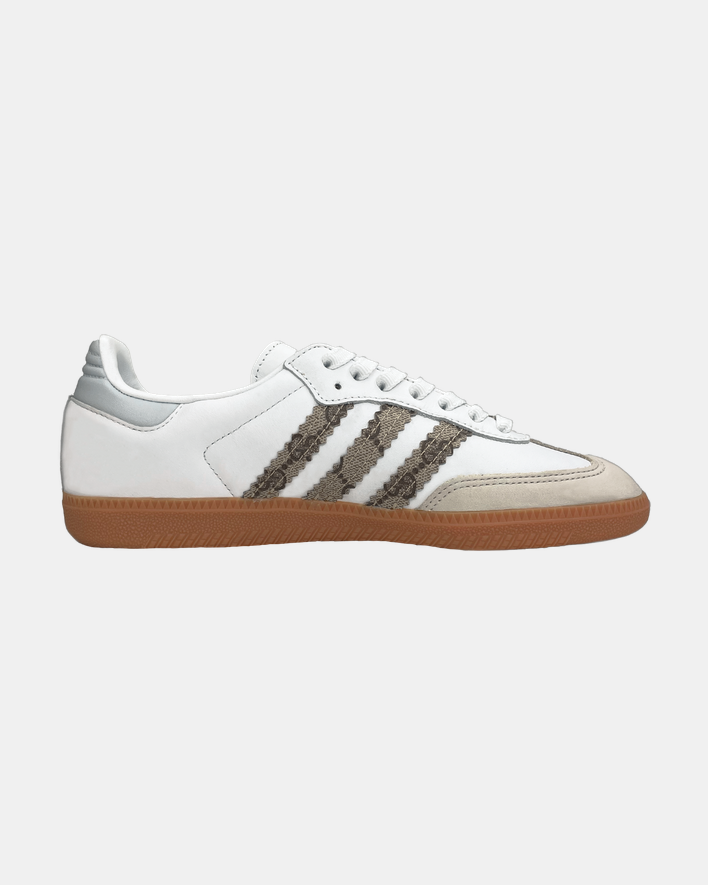 Adidas Samba Gucci 'Grey/Gum' by Siji Studios