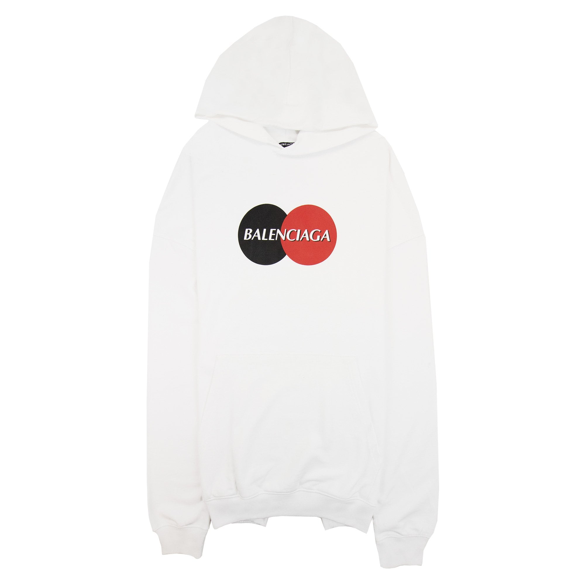 Balenciaga Mastercard Hoodie White