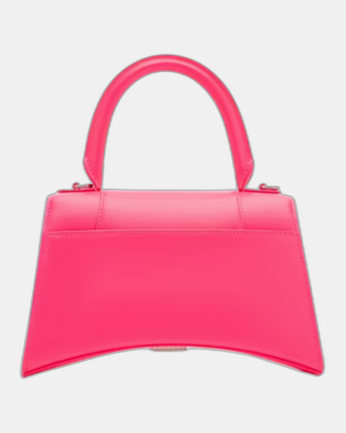 Balenciaga Hourglass Small Top Handle Bag Acid Fuchsia