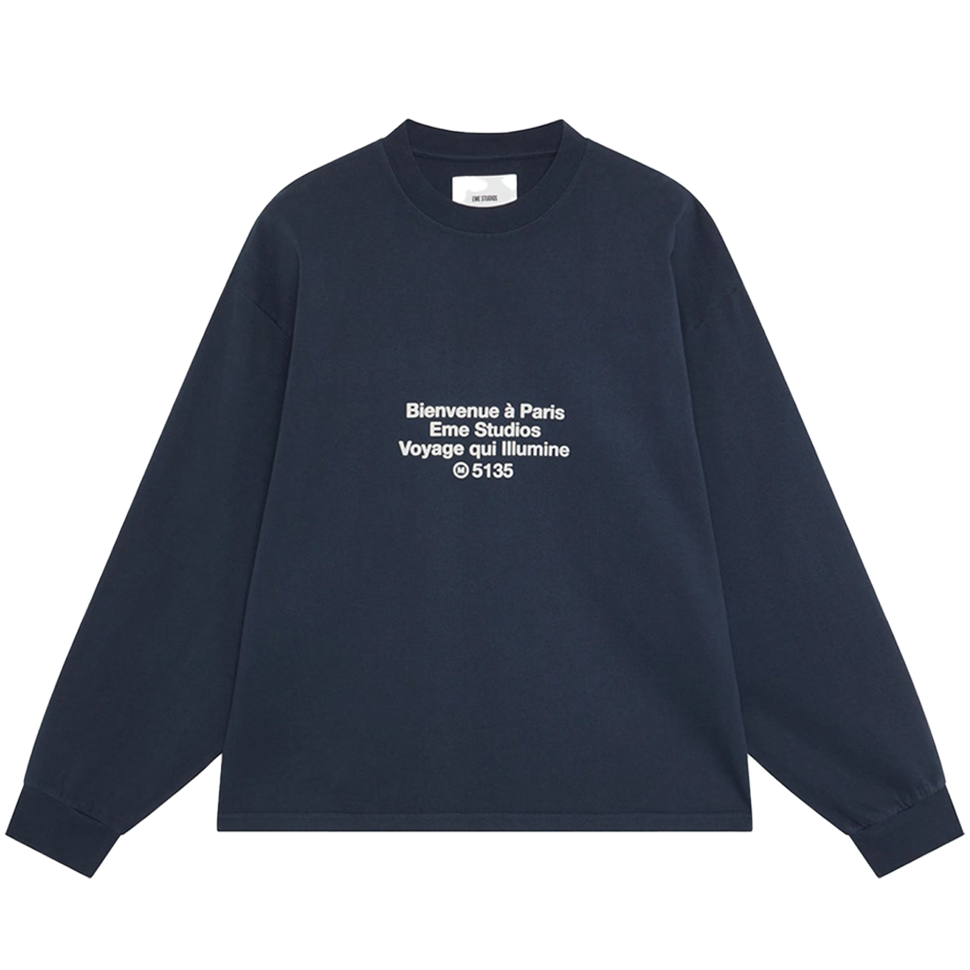 EME Studios Bastille Navy Long Sleeve
