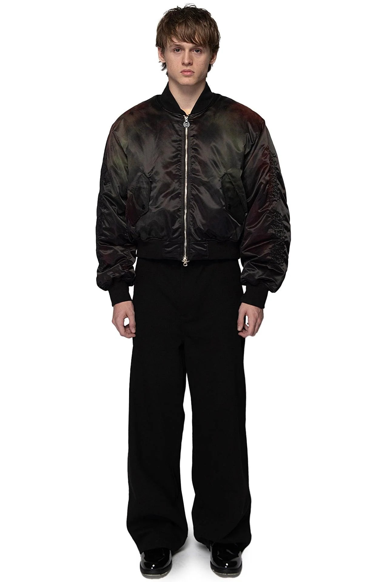 93 Sierra/Crosses Faded Bomber Jacket
