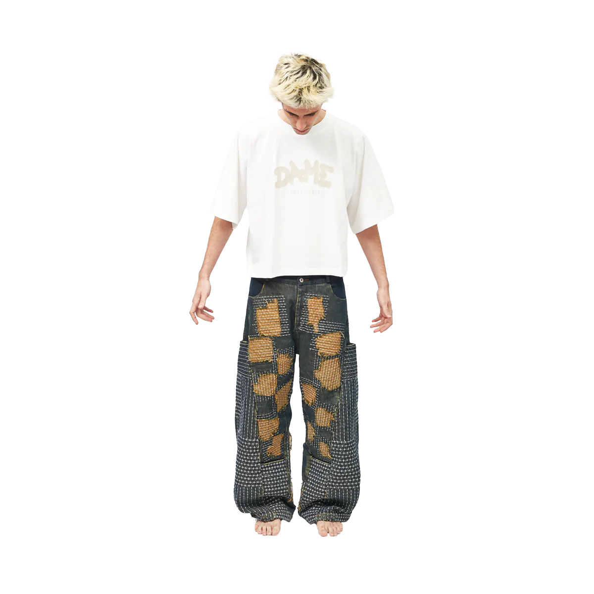 Dame Après Paris White Uniform Tee