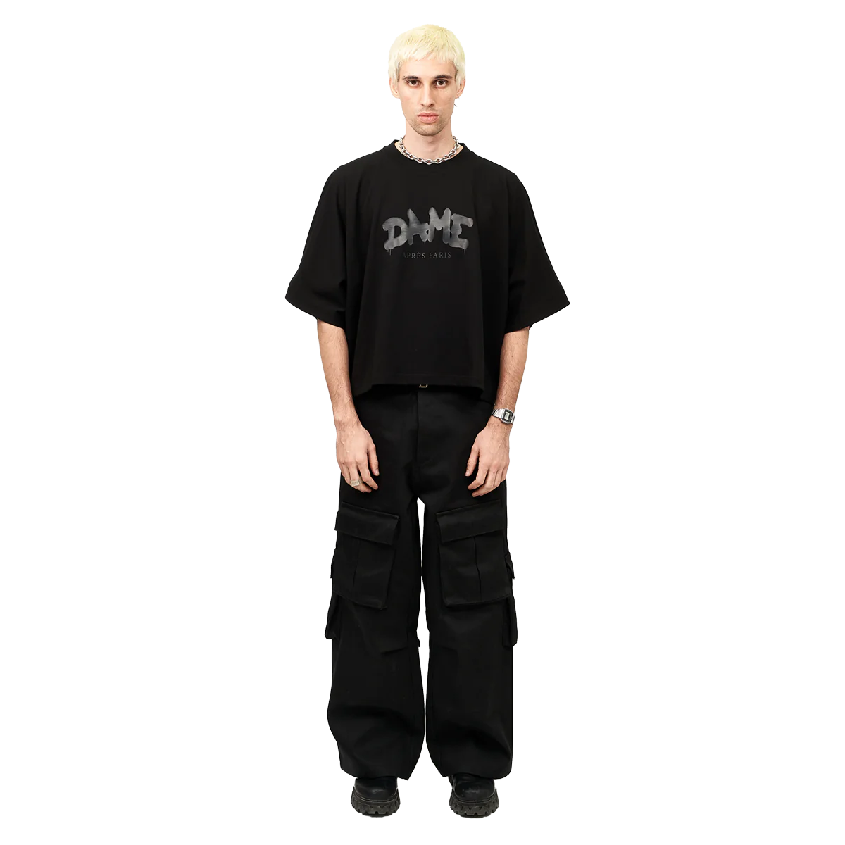Dame Après Paris Black Uniform Tee