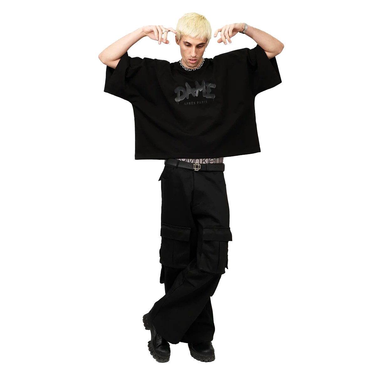 Dame Après Paris Black Uniform Tee