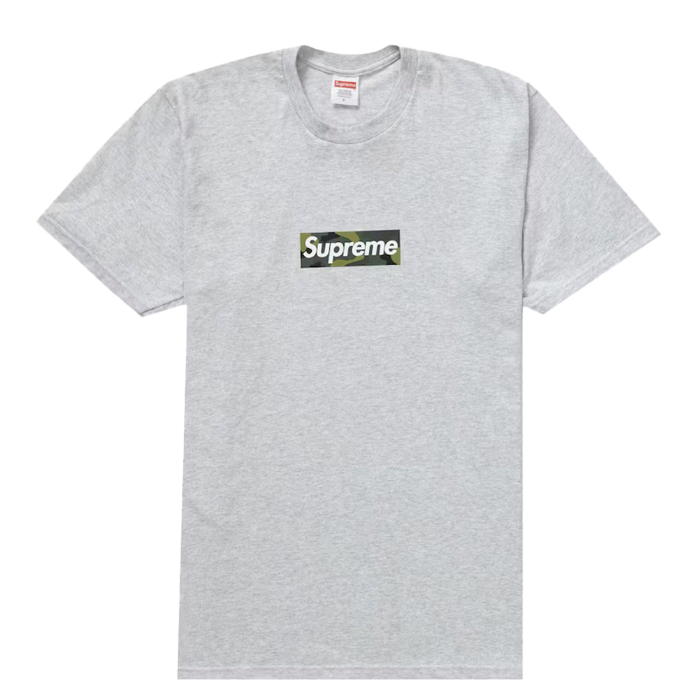 Supreme Box Logo Tee (FW23) Ash Grey