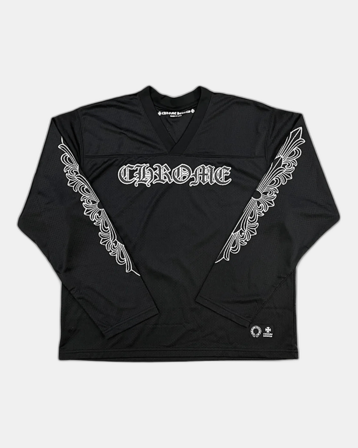 Chrome Hearts - Mesh Warm Up Jersey | HBX - Globally Curated