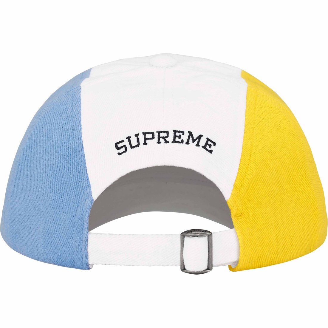 Supreme 6-Panel Crest Yellow/White/Blue