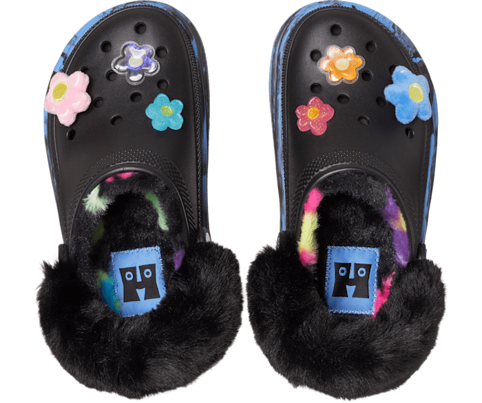 Crocs X Happy Socks – Gefütterter Clog „Balloon Flower Stomp“