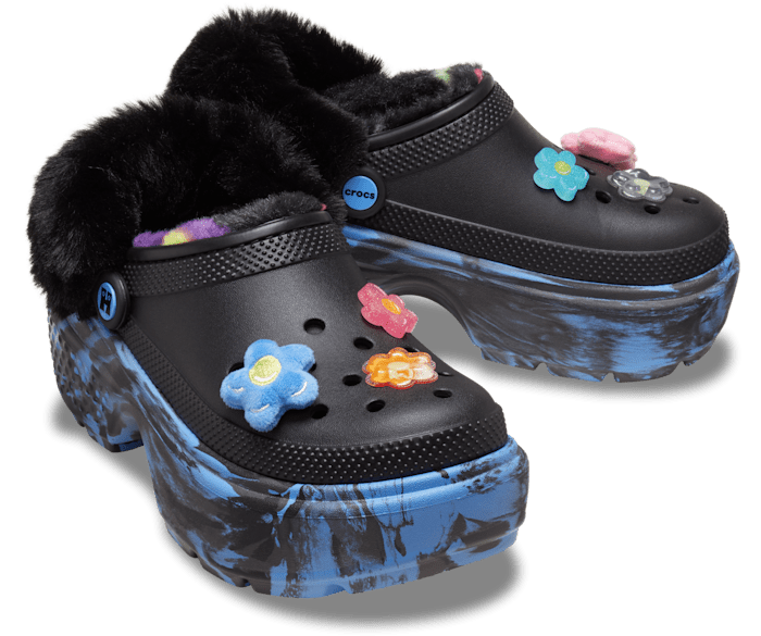 Crocs X Happy Socks – Gefütterter Clog „Balloon Flower Stomp“