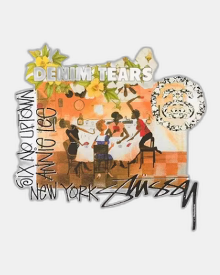 ◆Denim Tears◆Stussy Annie Lee Artist Tシャツ Denim Tears x Stussy Annie Lee Artist Tee White – The Garden