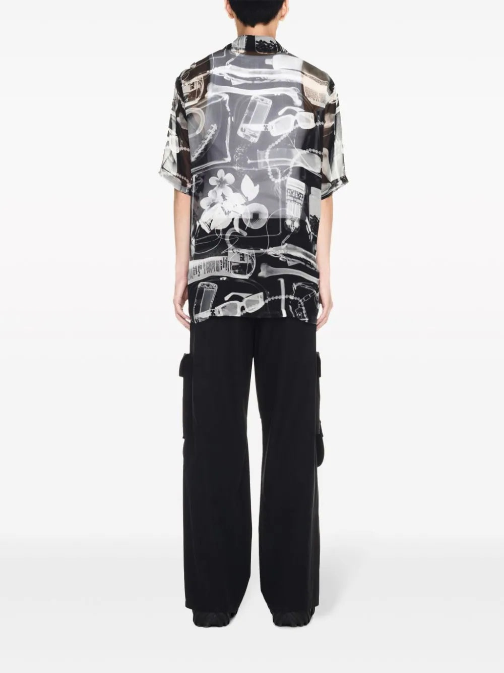Off-White Buckles Cargo Pant Black