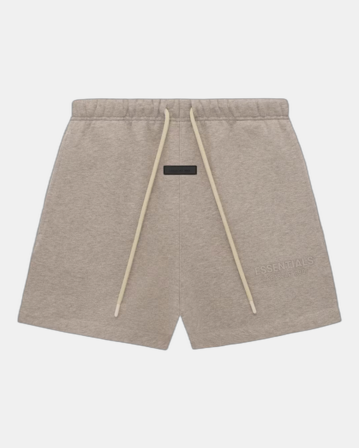 Fear of God Essentials Sweatshort Beige Core Heather