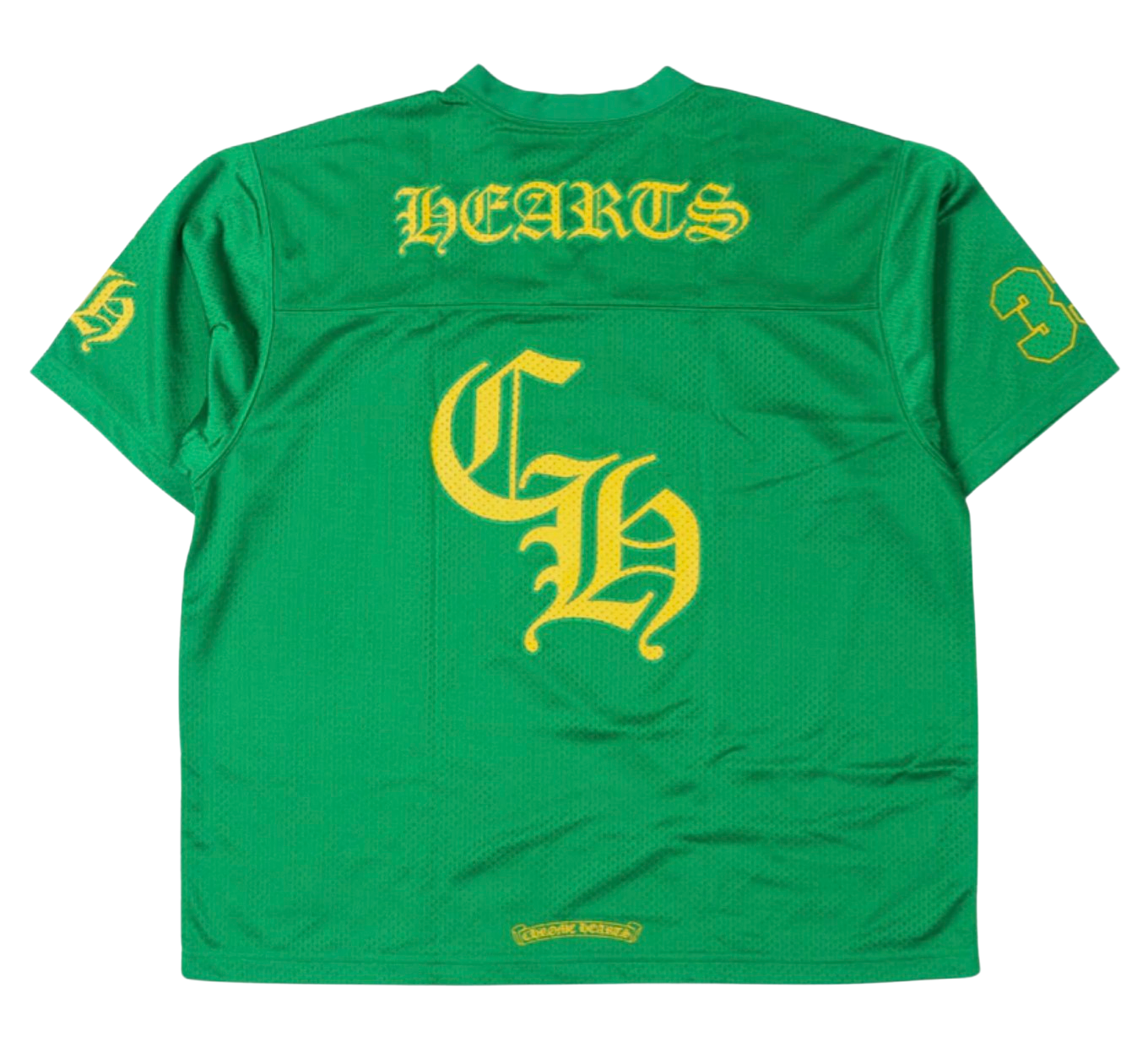 Chrome Hearts Sports Mesh Warm Up Short Sleeve Jersey Green – The Chrome Hearts Sports Mesh Warm Up Short Sleeve Jersey Green – The