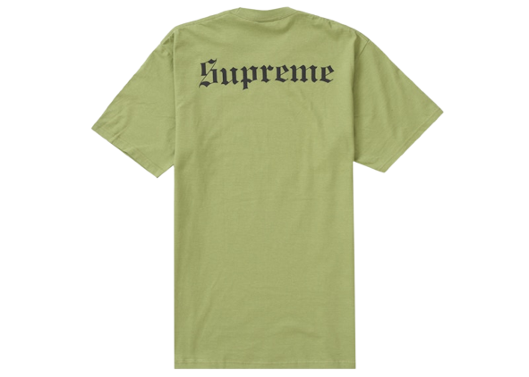 Supreme Snow White Tee Moss
