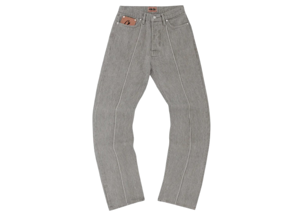 Corteiz C-Star Denim Jeans Grau
